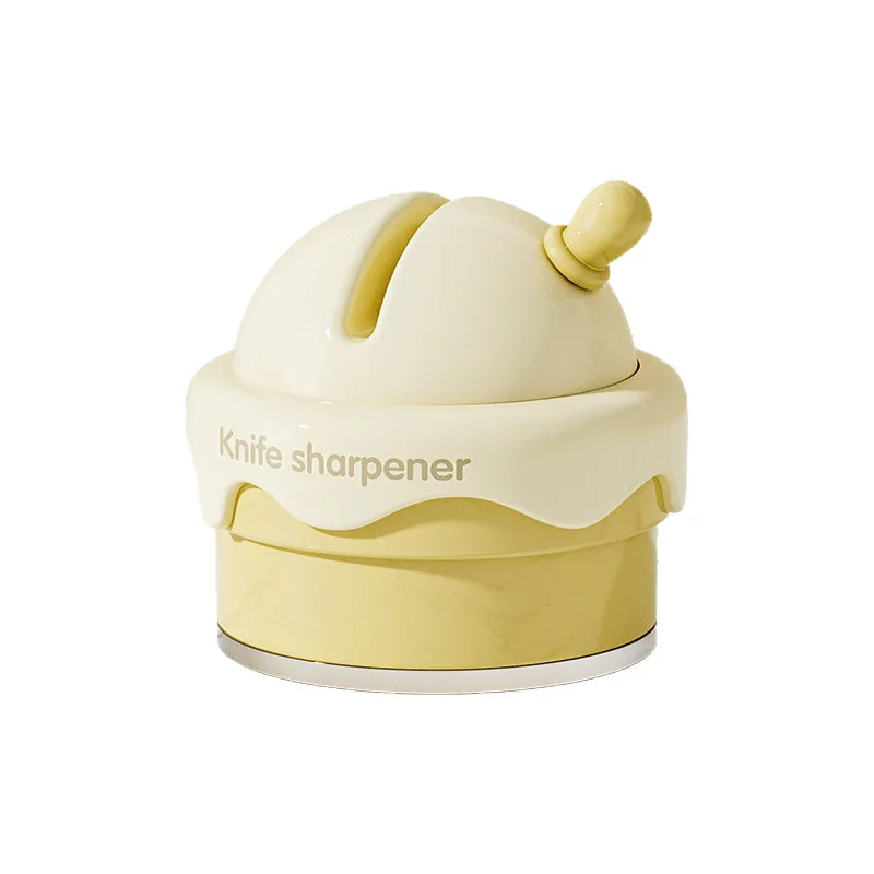 

LTT Ice Cream Suction Cup Whetstone Home Kitchen Quick Knife Sharpener