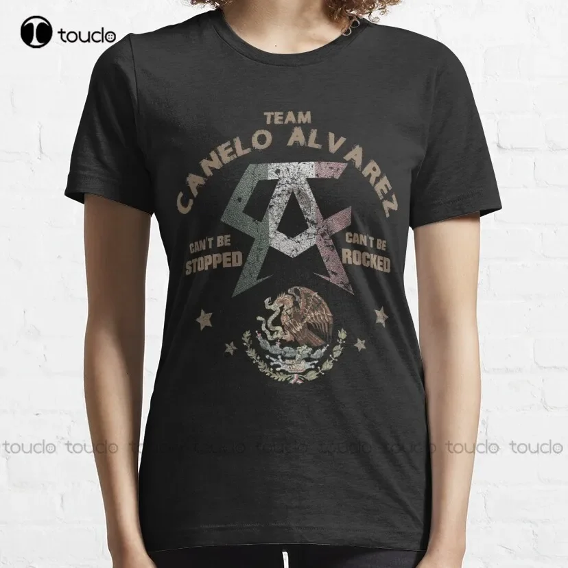 Team Canelo Alvarez T-Shirt  T-Shirt Oversized Shirts Custom Aldult Teen Unisex Digital Printing Tee Shirt Fashion Funny New image 2