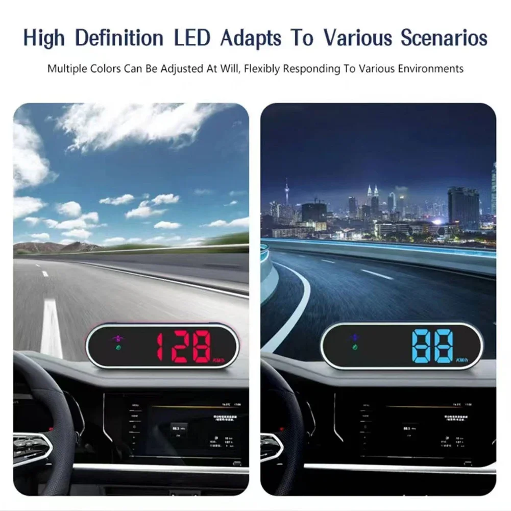 Driving Experience Digital Speed Display Vehicle Speed Meter Indicator Auto On Off Function Suitable For All Vehicles
