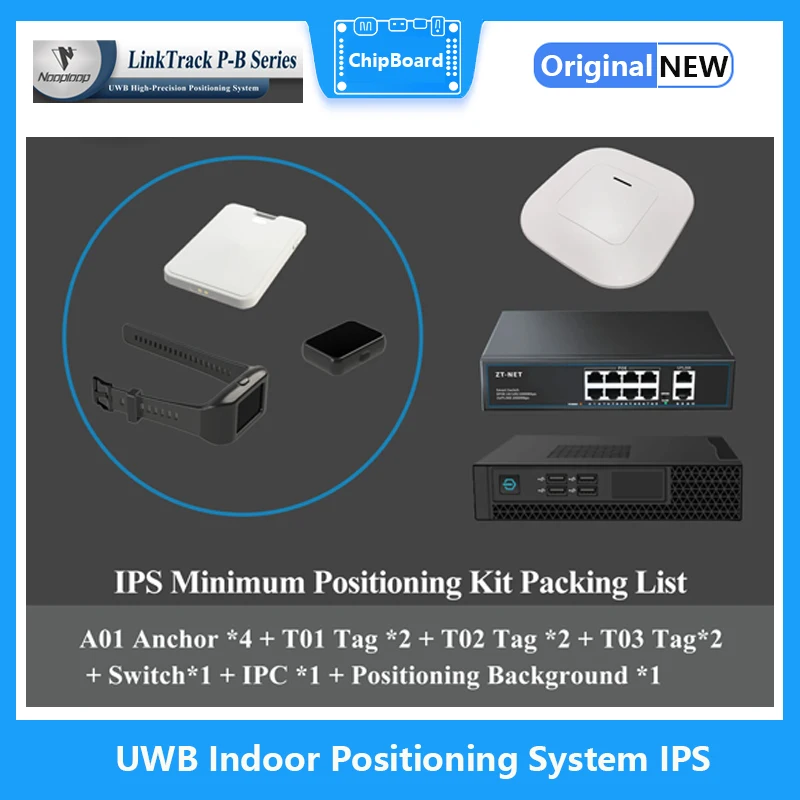 UWB Indoor Positioning System IPS  ,Standard Kit,Ultra-wideband,Base Station,Tag Wireless High-precision