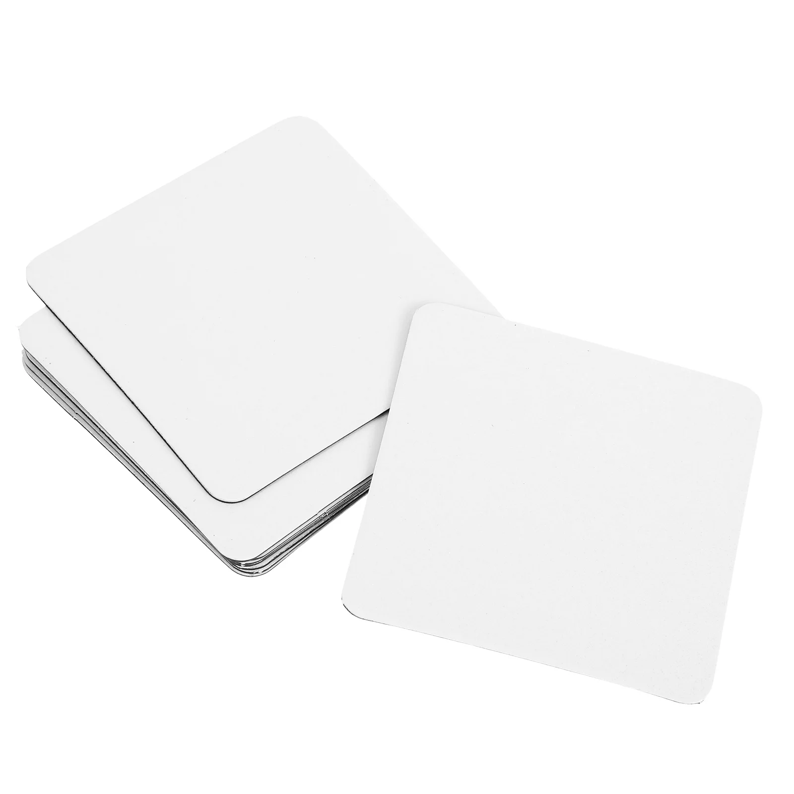 

10pcs Blank Magnets DIY Coasters Sublimation Blanks Photo Sublimation Blanks Transfer Magnetic Toppers Craft Accessories