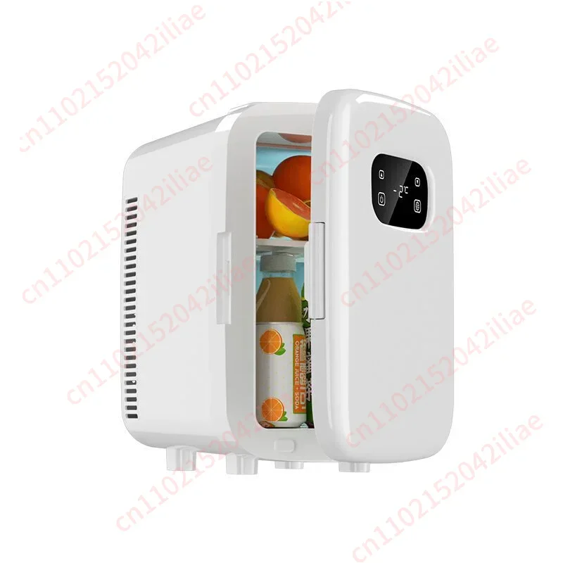 10L mini small refrigerator, dormitory beauty refrigerator, car and household dual-purpose breast milk special, refrigerator
