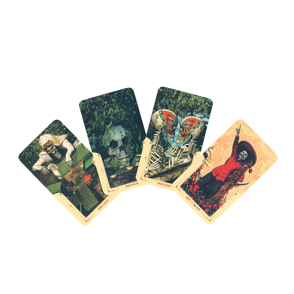 NEW Santa Muerte Tarot Cards ( five languages: English Spanish French Italian and German.)PDF Guide Provide Logistics Tracking