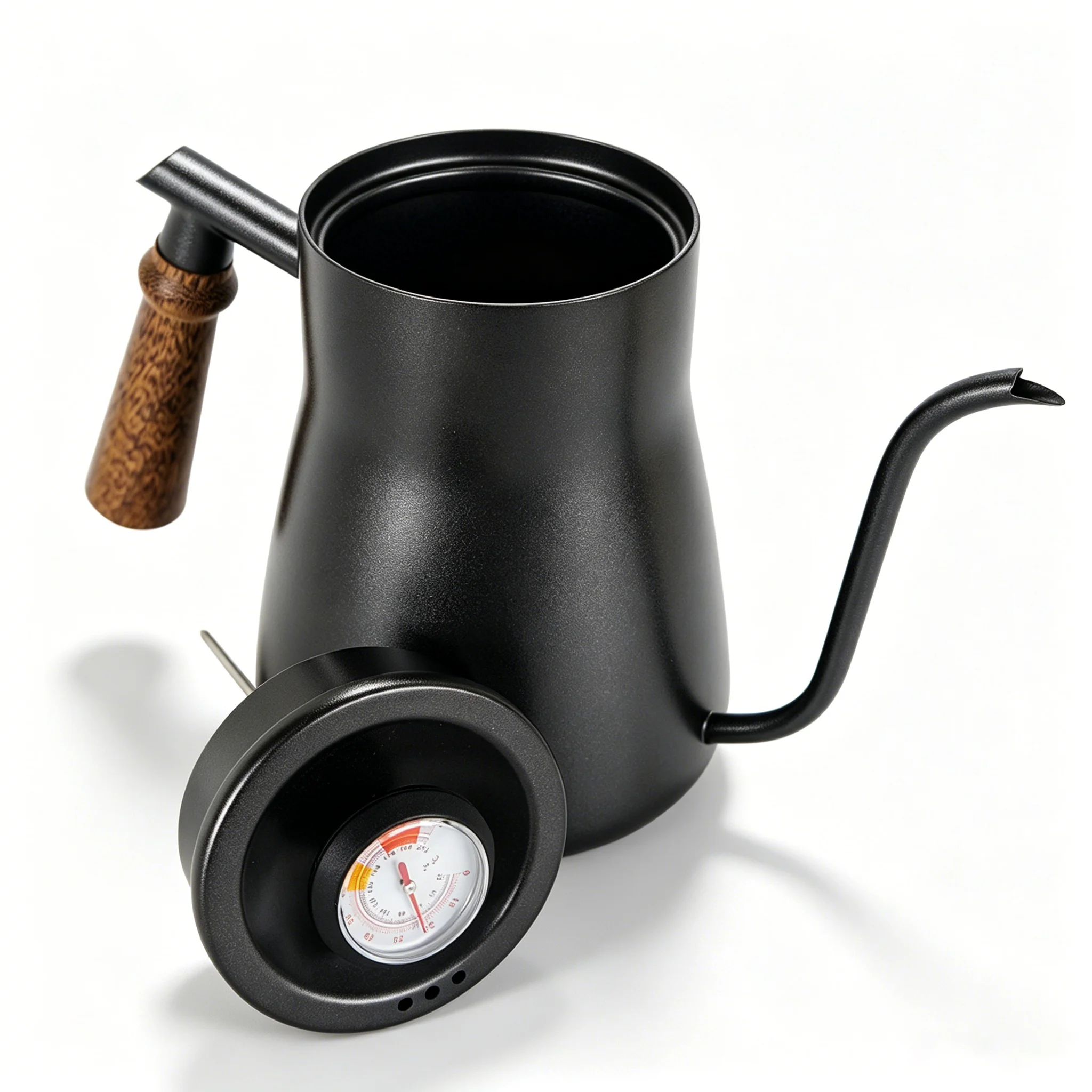 Ketel Kopi Gooseneck Hitam 850 - Pour Over Kettle ulasan dan harga