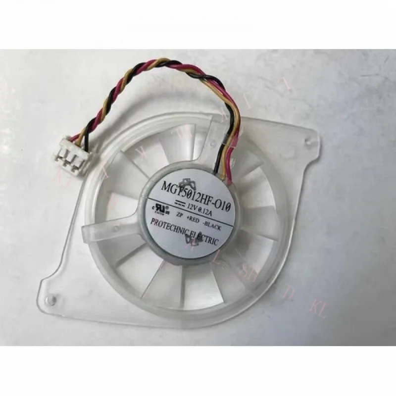 N   NEW  FOR   MGT5012HF-O10  graphics card fan hole distance 79mm DC12V 0.12A 3P plug