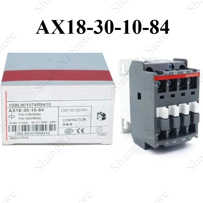 1PC Brand New AX18-30-10-84 AC Contactor 110V 50Hz AX18-30-10-84 Fast Delivery