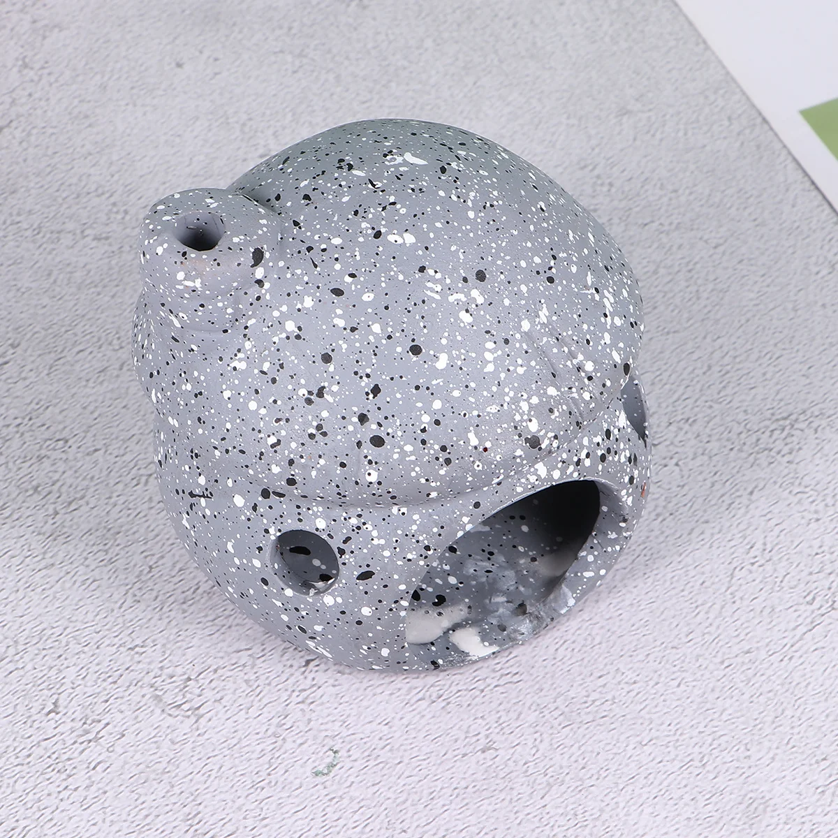 

1Pcs Aquarium Fish Shelter Ceramic Pot Habitat Decoration Natural Hiding Cave Bright Colors Shrimp Tank Ornament