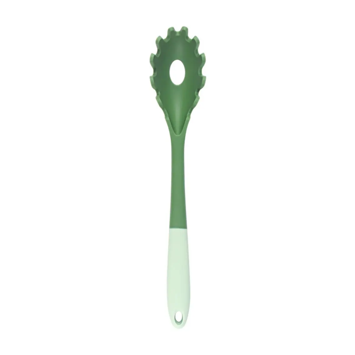 PROFESSIONAL USE Two-Color Silicone Kitchen Utensil Set, Non-Stick Pan, Silicone Spatula, Soup Spoon, Powder Gripper