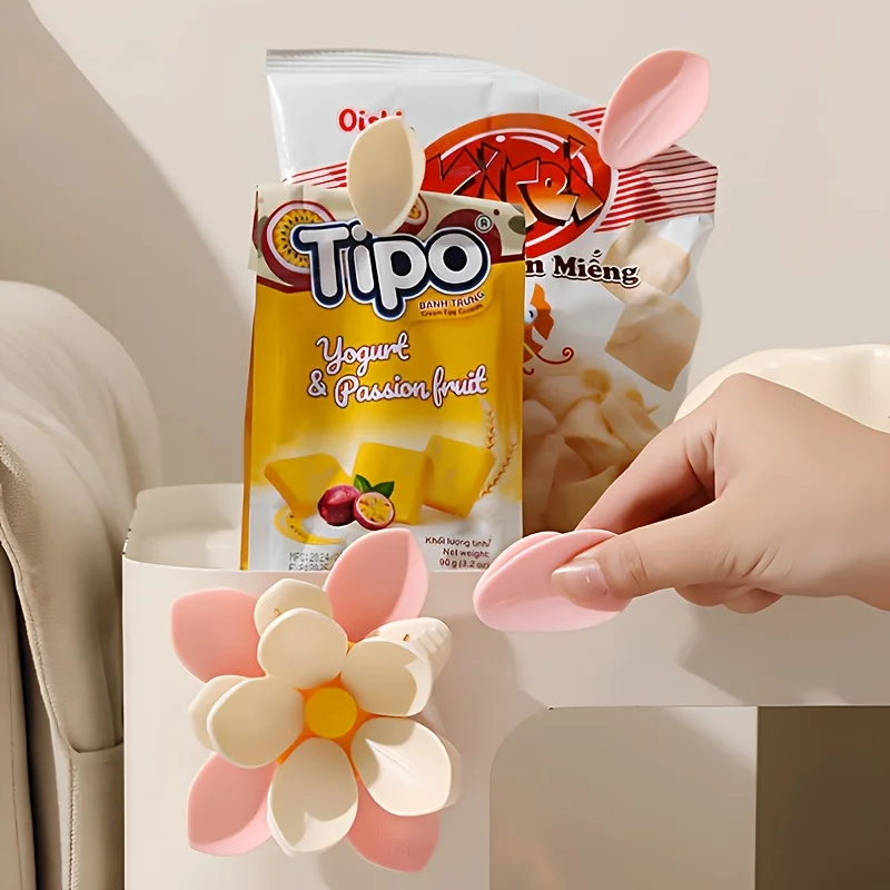 

Petal Sealing Clip Creative Kitchen Snack Bags Food Freshness Sealing Clip Snack Sealing Storage Moisture Resistant Kitchenwares