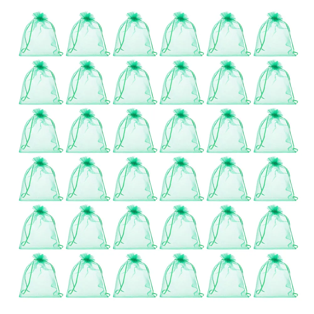 

50pcs 20x30cm Bird Proof Insect Proof Mesh Bags Fruit Netting Garden Vegetable Cover Reusable Drawstring Protection Pouches