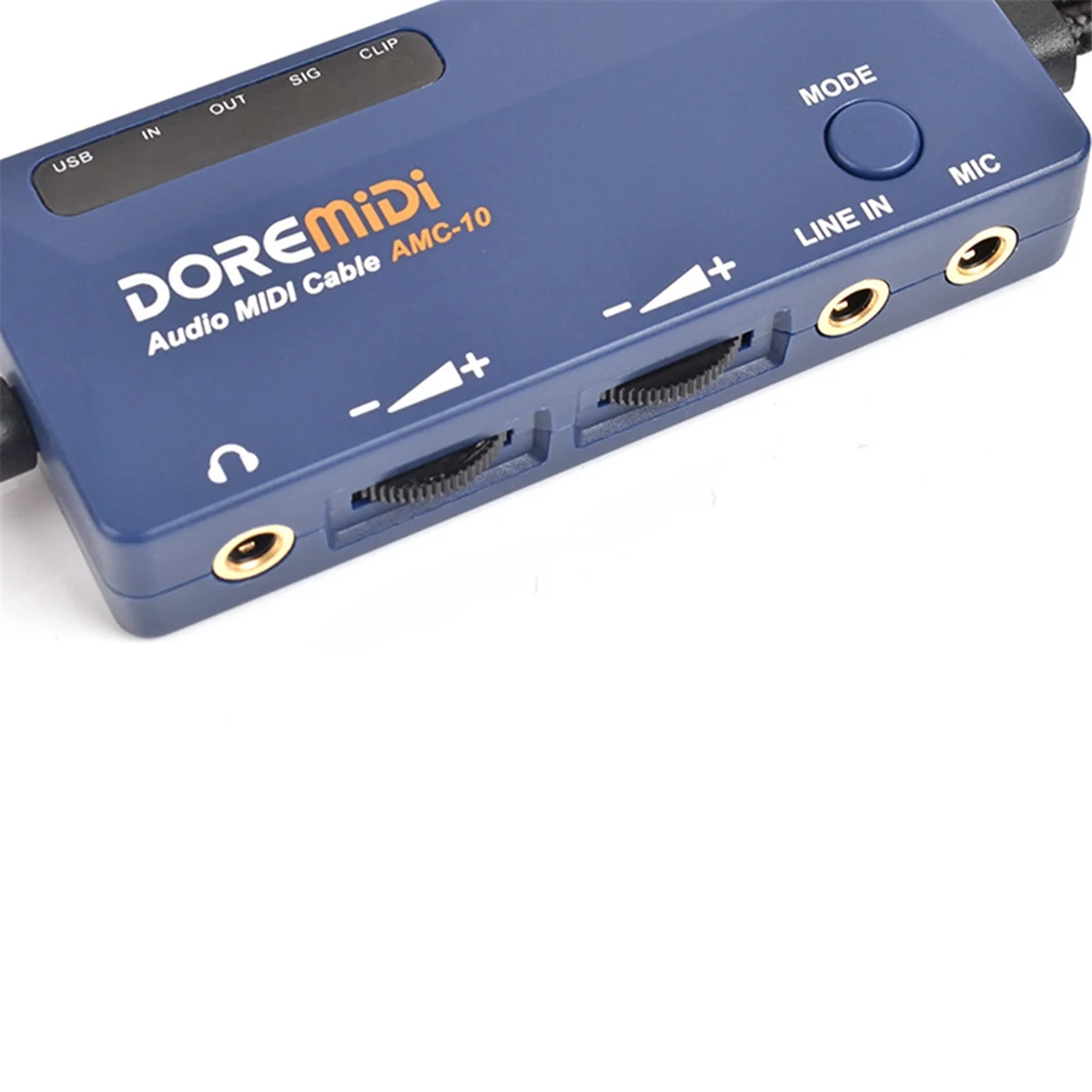 A20M  -10 USB Audio MIDI Cable Converter Dual Function Sound Card and MIDI Interface Plug and Play