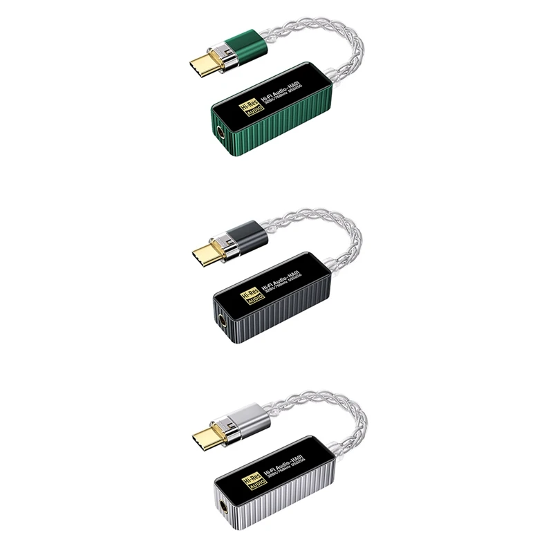 

Dual Chip CS43198+CT7601 Portable USB HIFI DAC&AMP Mini Headphone Amplifier Lossless Portable Dongle DSD256 32Bit/384Hz A