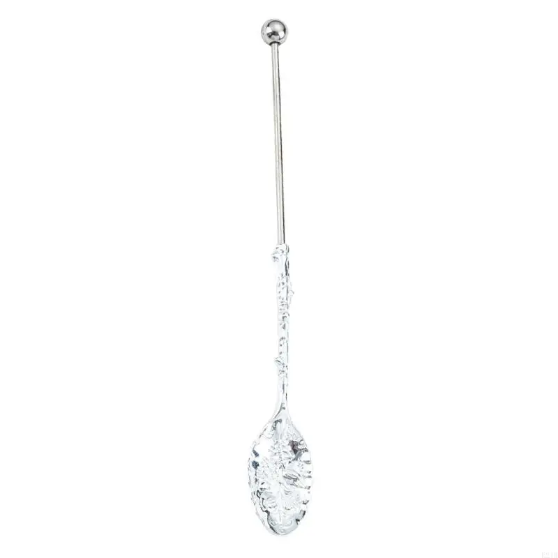 Handcrafted Metal Coffee Spoon Beaded Design For Restaurants And Home Kitchens 