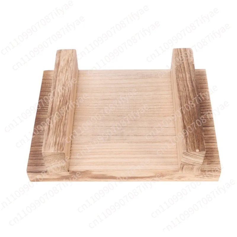 Paulownia bedside step stool, simple small stool household dining table stool, indoor and outdoor mobile step stool