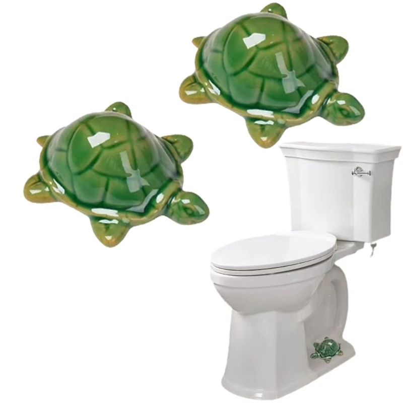 Tappi per bulloni per WC con tartaruga Ornamenti per bagno Tappi per bulloni per WC funzionali e divertenti Trasporto