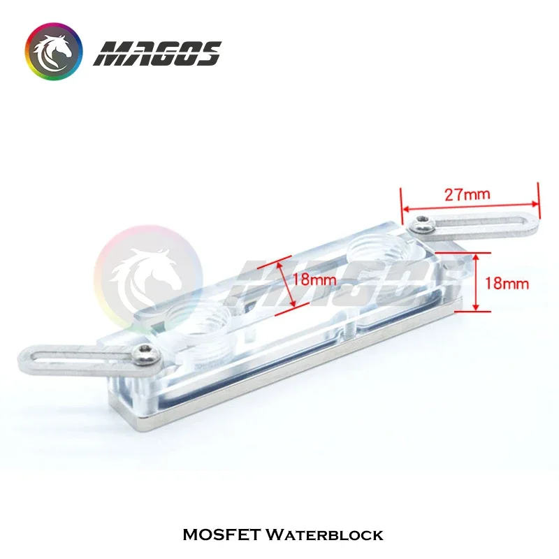 Multipurpose MOSFET Cooler 6CM 8CM 10CM VGA MOS Waterblock Heat Sink For Motherboard Power Supply Graphics Card GPU Cooling