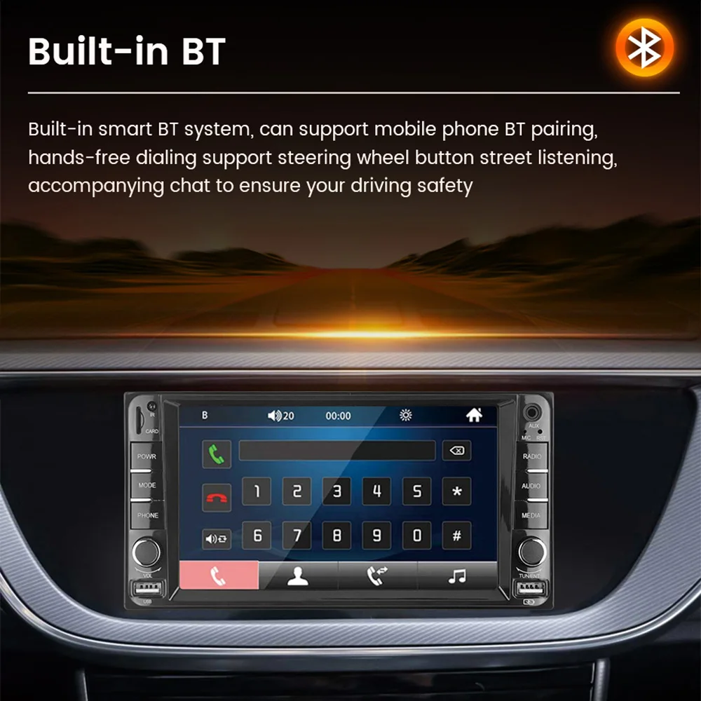 لتويوتا MR2 RAV 4 برادو تيريوس كورولا هايلكس فيتز كامري العالمي Carplay السيارات نظام ذكي سيارة مشغل وسائط متعددة RDS