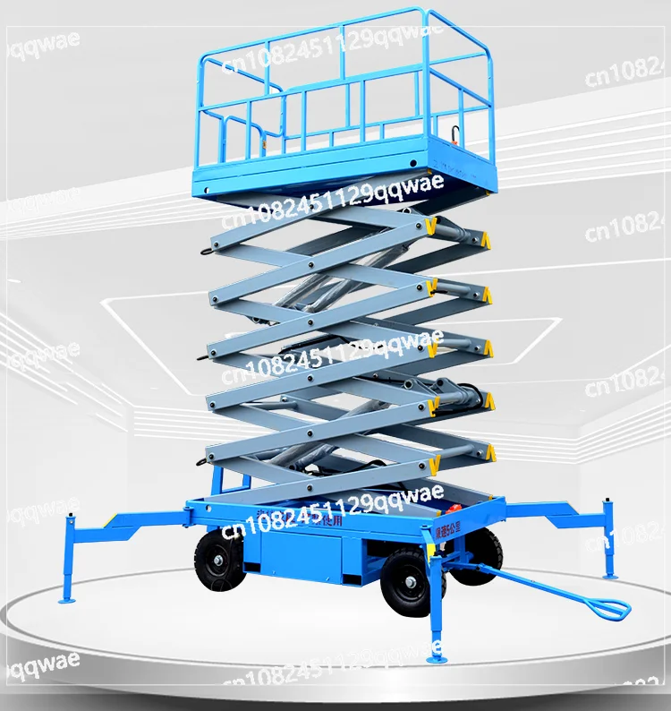 Mobile Lifting Platform Scissor Lift Lifting Machine Aerial Work Platform Truck Electric Hydraulic Lifting Platform