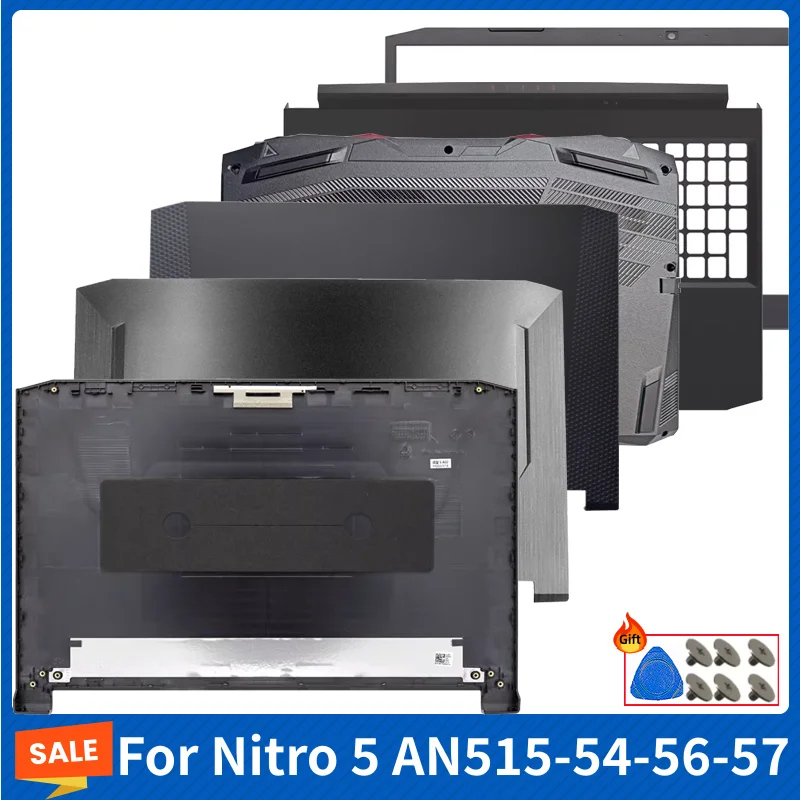 For Nitro 5 AN515-55 AN515-56 AN515-57 N20C1 AN515-54 Laptop Rear Lid Back Cover/Front Bezel/Palm rest/Computer Part Bottom Case