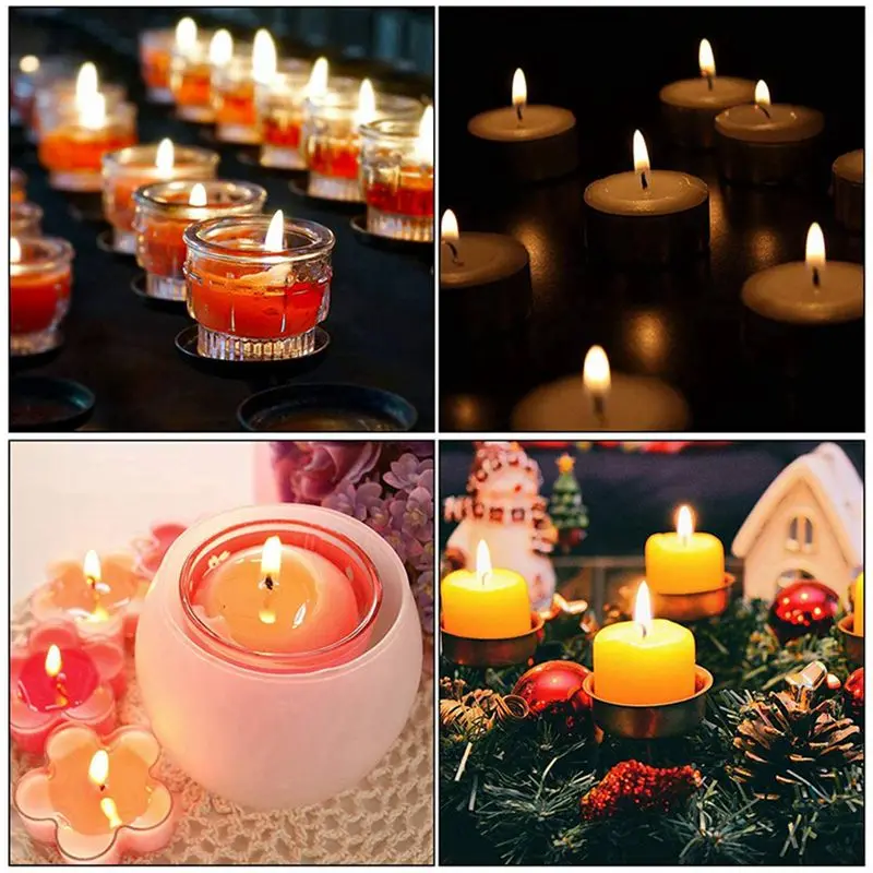 AC88-2000 Pieces Of Candle Wick Stickers 2 Mm Wax Stickers Candle Wick Glue Thermal Resistance Glue Stable In Hot Wax