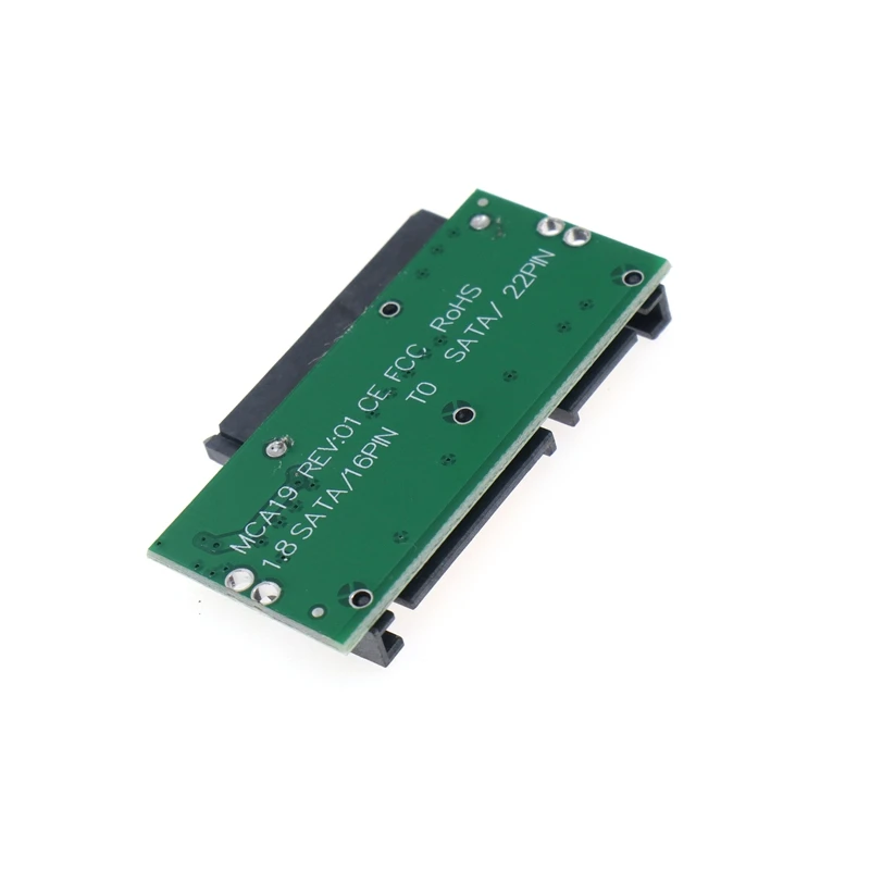 3.3V Can Be Placed in a Laptop 1.8 7+7+2 SSD Micro SATA to 7+16 Sata 2.5 
