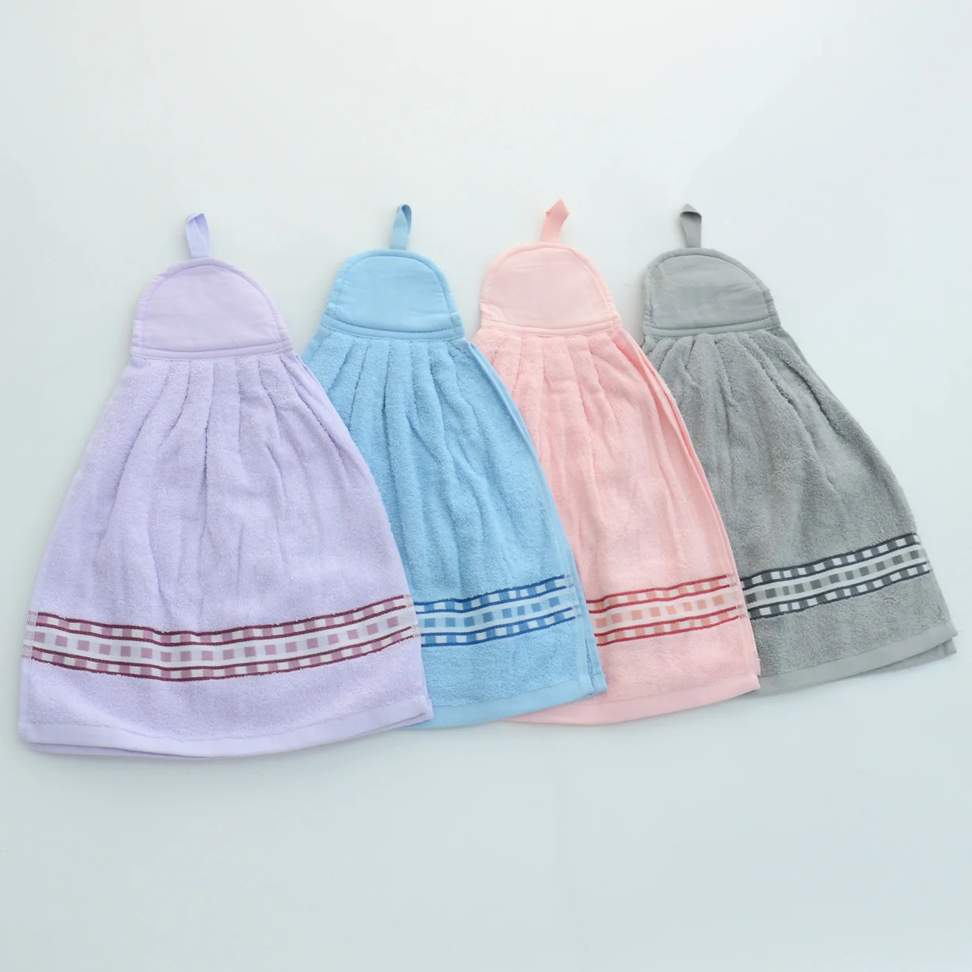 Japanese Style Pure Cotton Towel Handkerchief Kitchen Bathroom Hanging Soft Absorbent Home Textile Towel Bath Towel Face Towel