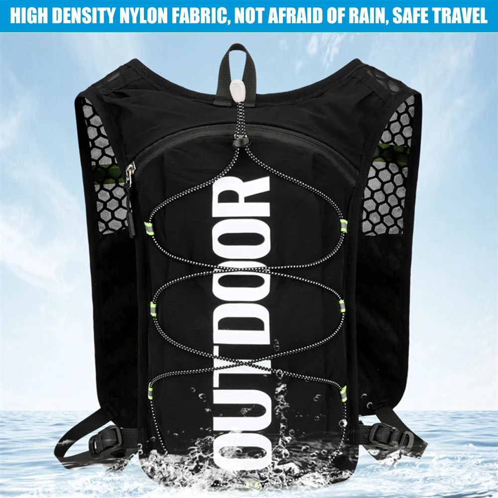 1pcs  Running Hydration Vest Backpack,Lightweight Water Backpack,Hydration Backpack Running Vest for Hiking Biking for Women Men