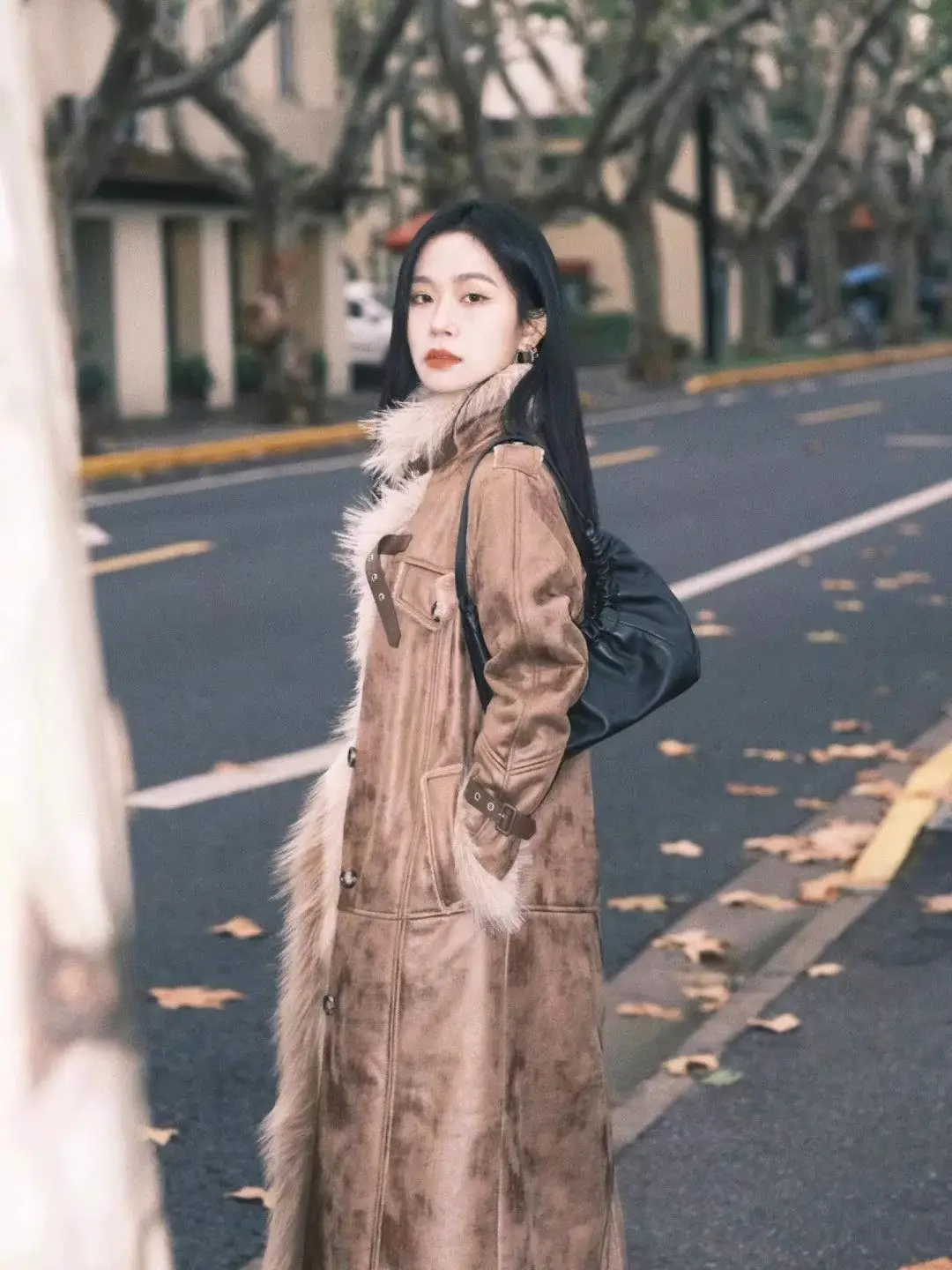 Winter Thickened Long Fur Integrated Fur Coat Women'S New Parkao Women'S Fur Lamb Woman Coat
