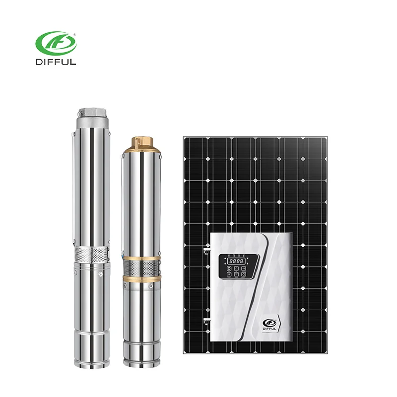

270m Head Difful Brand 7.5kw Solar Pumps Ac/dc Solar Pump for Irrigation in Africa