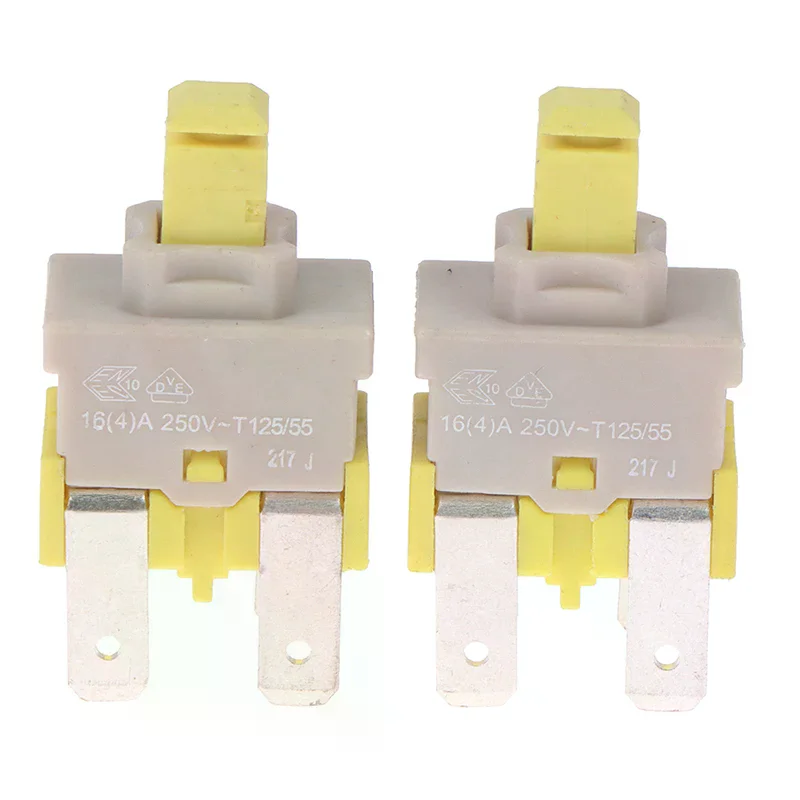 E-Switch PA512C Self-locking Switch 4pin Dishwasher Vacuum Cleaner Power Button