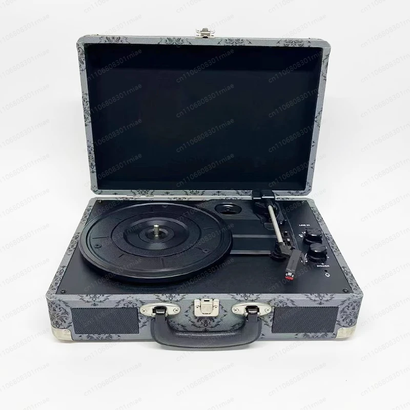 vinyl record player, birthday present, retro bluetooth portable, vintage record player, vinyl record, phonograph