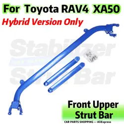 Front Strut Bar For 2019-2023 Toyota RAV4 XA50 Hybrid Upper Engine Top Stabilizer STB Tower Brace Anti-Sway Suspension Balancer