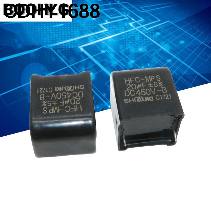 1 Uds HFC-MPS 450V 20UF aire acondicionado inversor 28mm distancia de pie capacitancia 20UF 450V