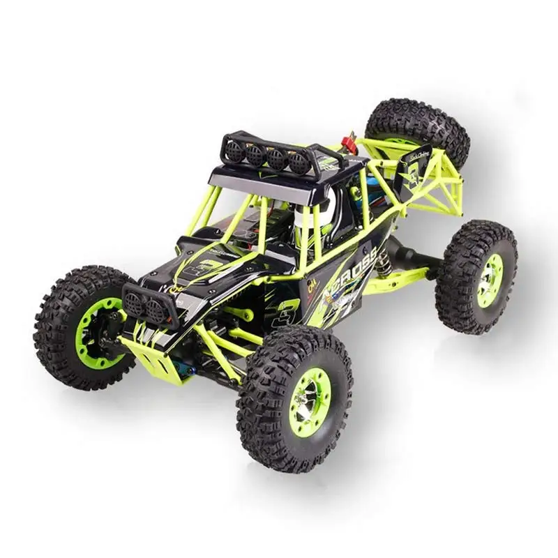 WLtoys WL 12428 1/12 4WD RC Racing Car High Speed Off-Road Remote Control Alloy Climbing Truck LED Light Buggy Toys Kids Gift