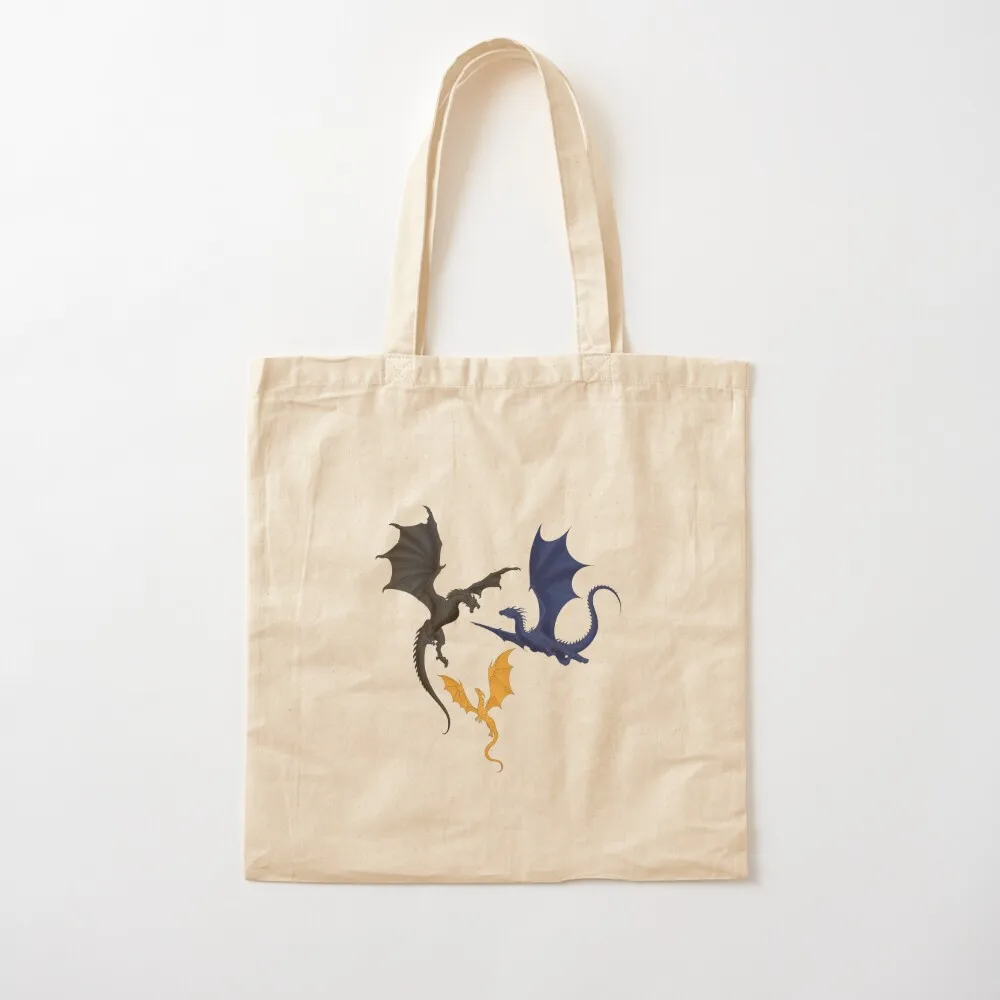 

Tairn, Andarna and Sgaeyl Tote Bag Women's bag cute tote bag shopper bags for women Canvas Tote