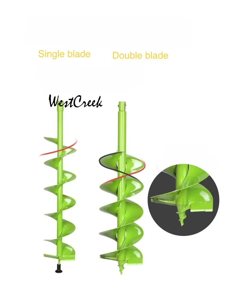 

WESTCREEK Arrival --100MM,40CM,80MM,200MM,400MM,300MM Single Blade Auger Drill Bits,Garden Drill,Earth drill with Hexagon Shaft