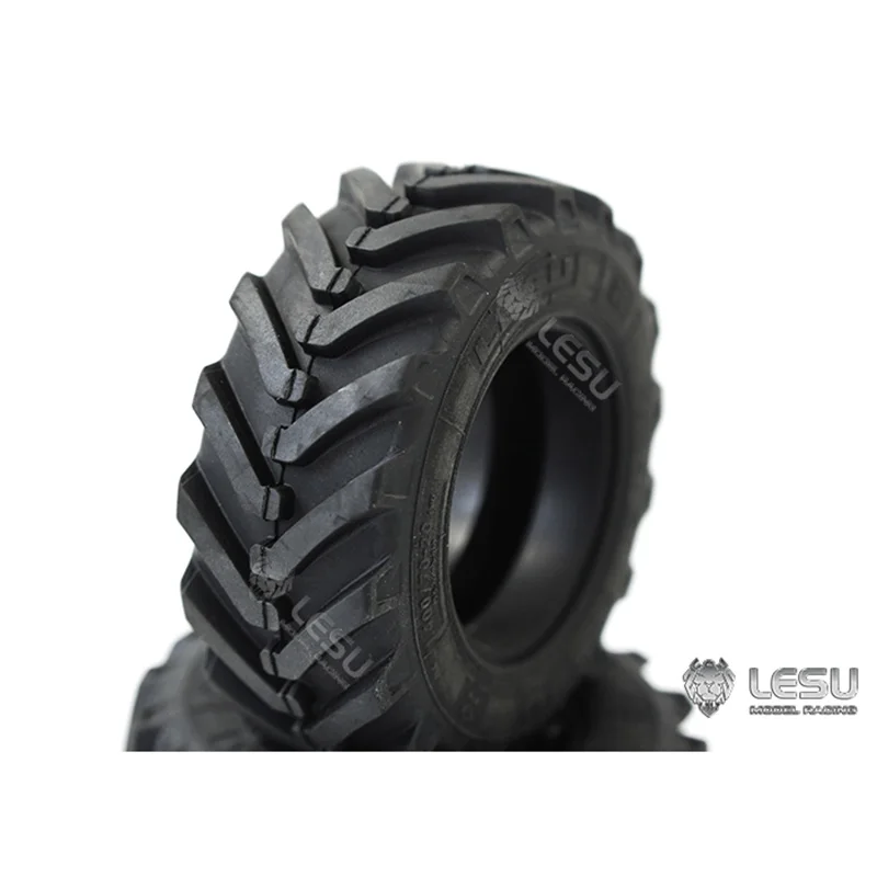 LESU RC Rubber Front Tyres 89mm for 1/14 RC Hydraulic Digger BL71 Backhoe Loader Model Accessories Toys Parts TH22428-SMT3