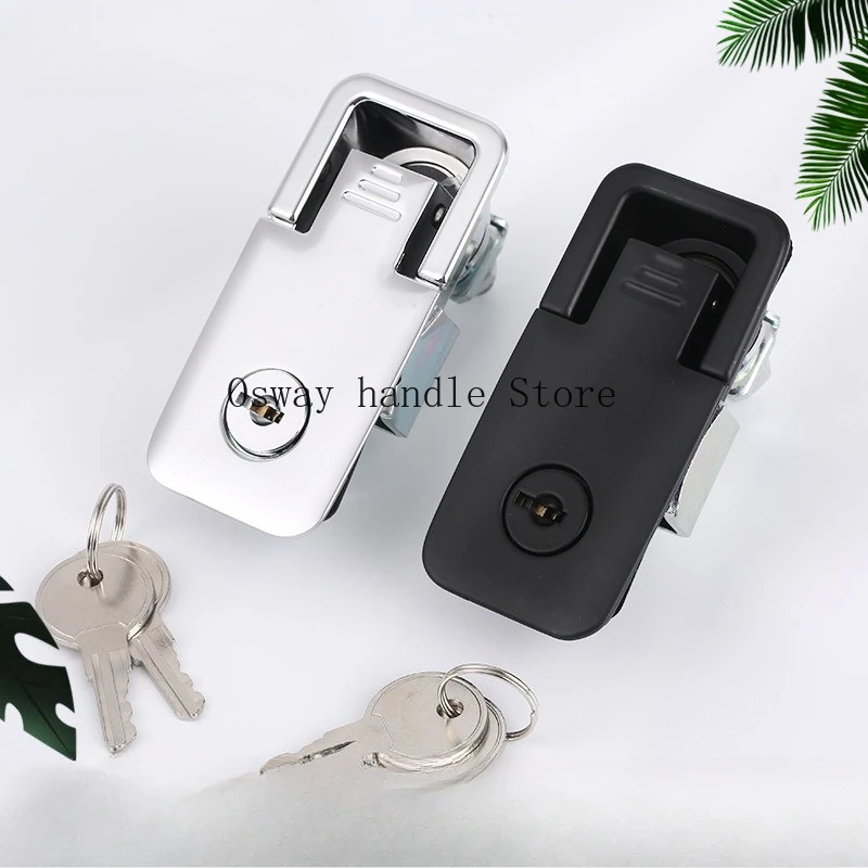 Waterproof forced tight door buckle, electric control box lock, mechanical equipment, door lock, small size