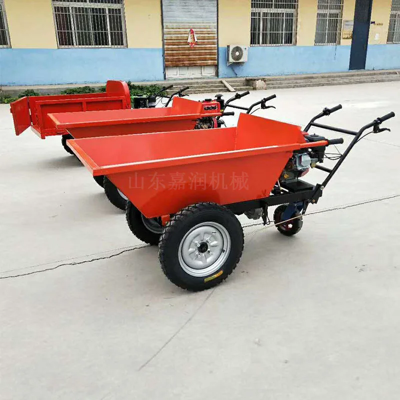 HCY ash bucket truck, hand push three-wheel dump truck, construction site push material push ash tool cart