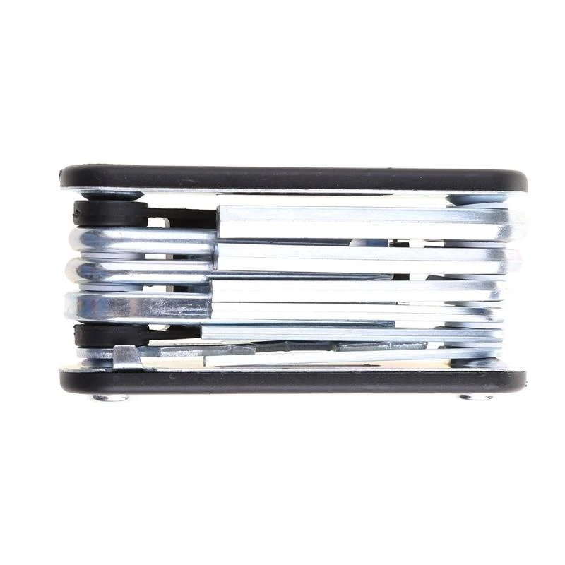 652F 13Pcs Motorcycle Repair Multifunctional Folding Screwdriver