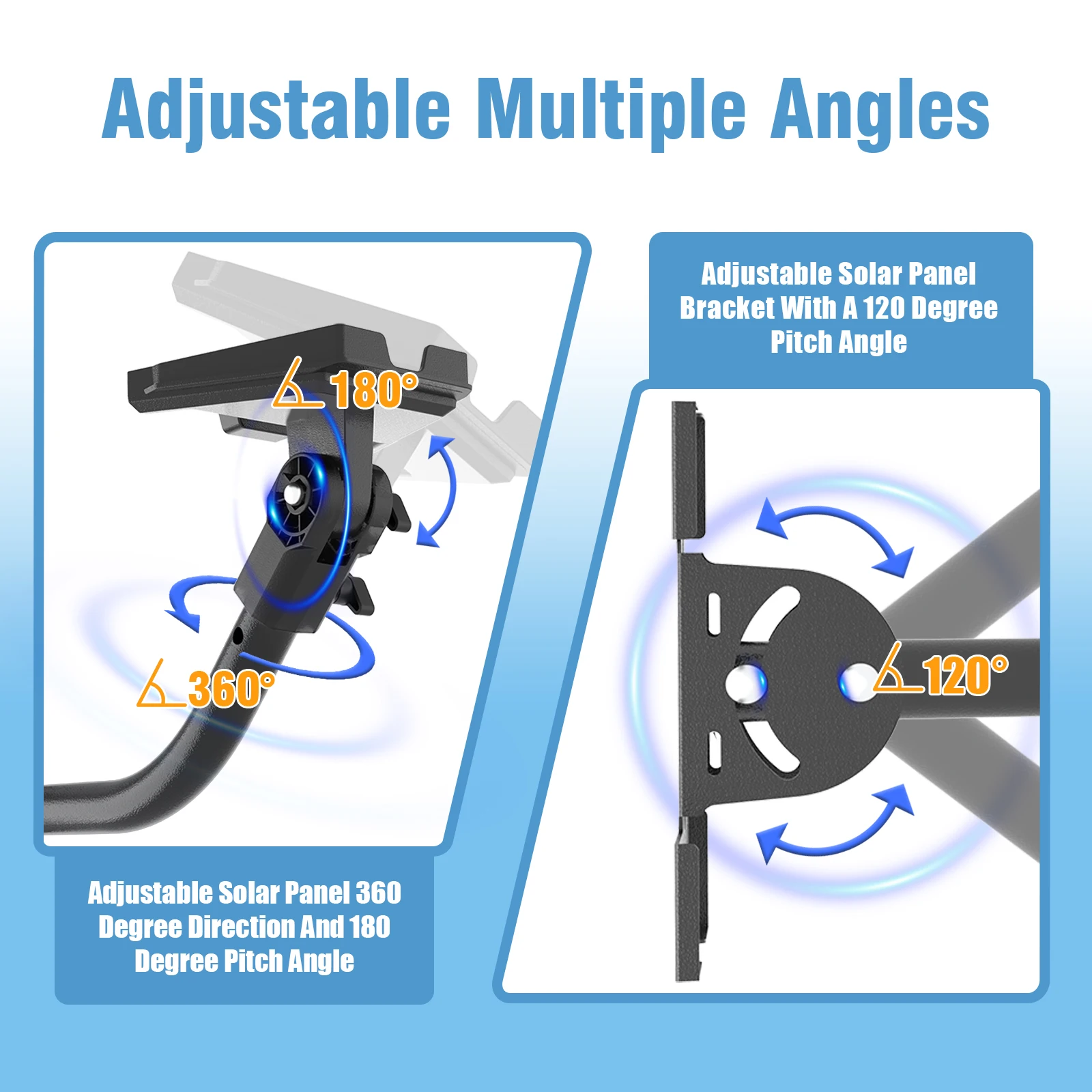 Starlink Gen 3, Pole Mounting Bracket, Top Mounting Accessory, Adjustable Wall [Including 3rd Generation Aluminum Pipe Adapter