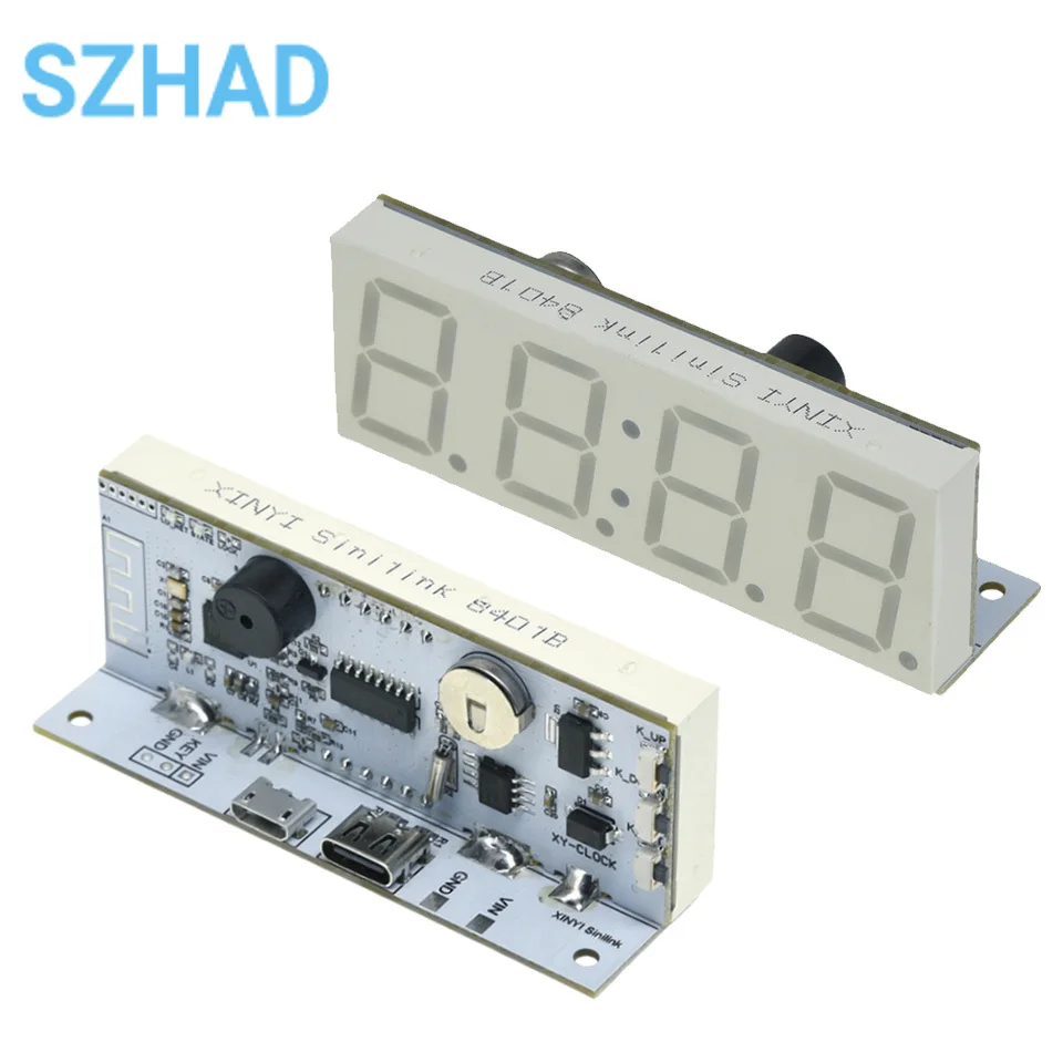 Wifi Automatic Clock Module Movement Electronic Clock Network Timing Nixie Led APP Intelligent Networking