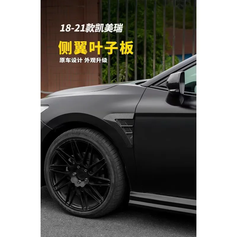 For Toyota Camry 8th Gen Fender Flank Body Decoration Sticker for Car Exterior Modification Styling Accessory
