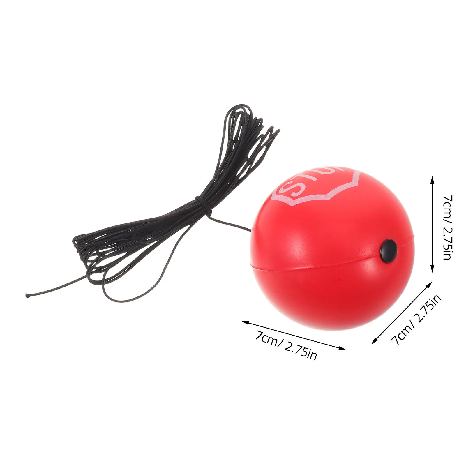 1Set Garage Tennis Ball Parking Aid Red with 13Ft Elastic String Adjustable Buckle Garage Parking Stop Indicator Anti-Collision view 6