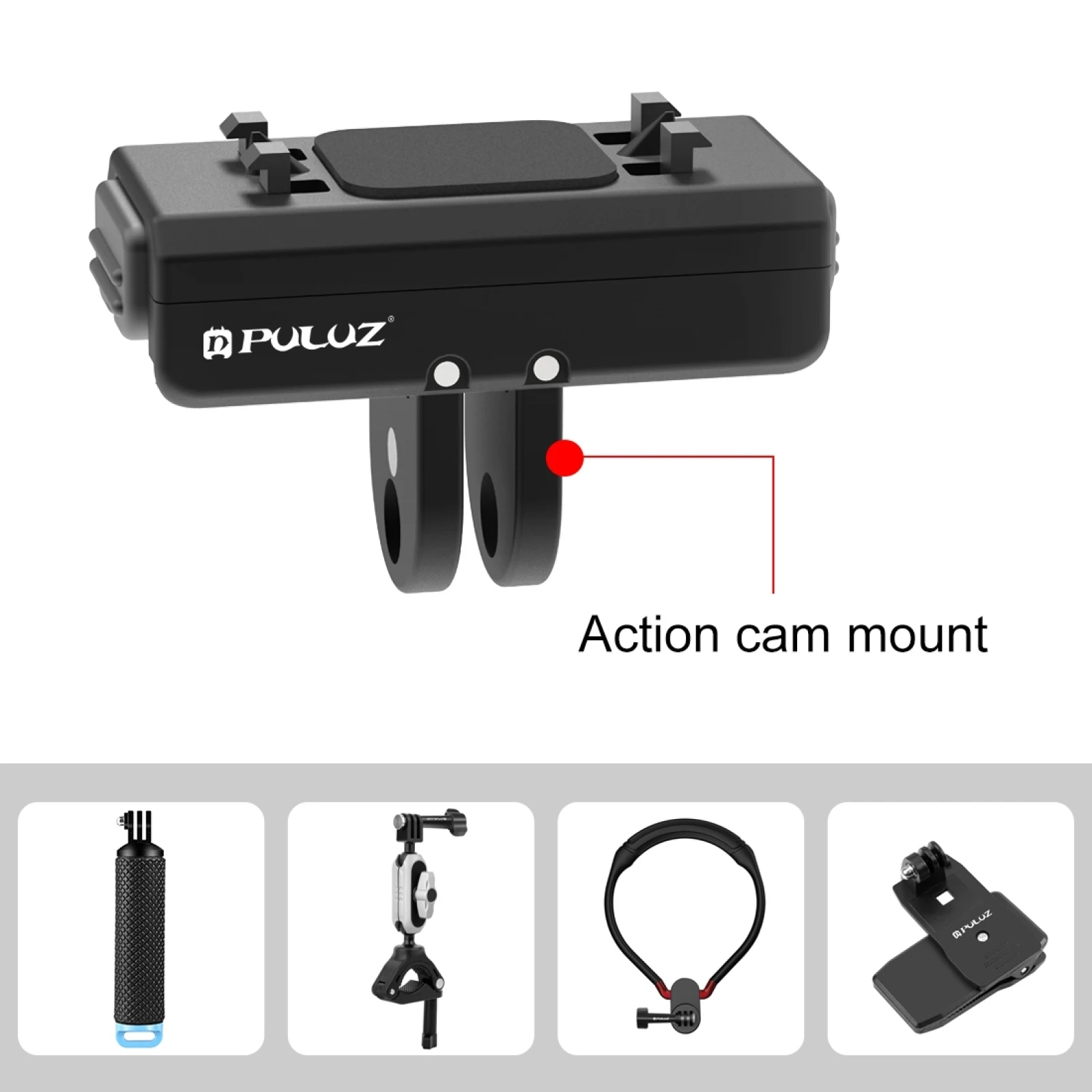 Support de base magnétique à dégagement rapide, adapté pour Insta360 Zan/ ZanPro/tage PULUZ