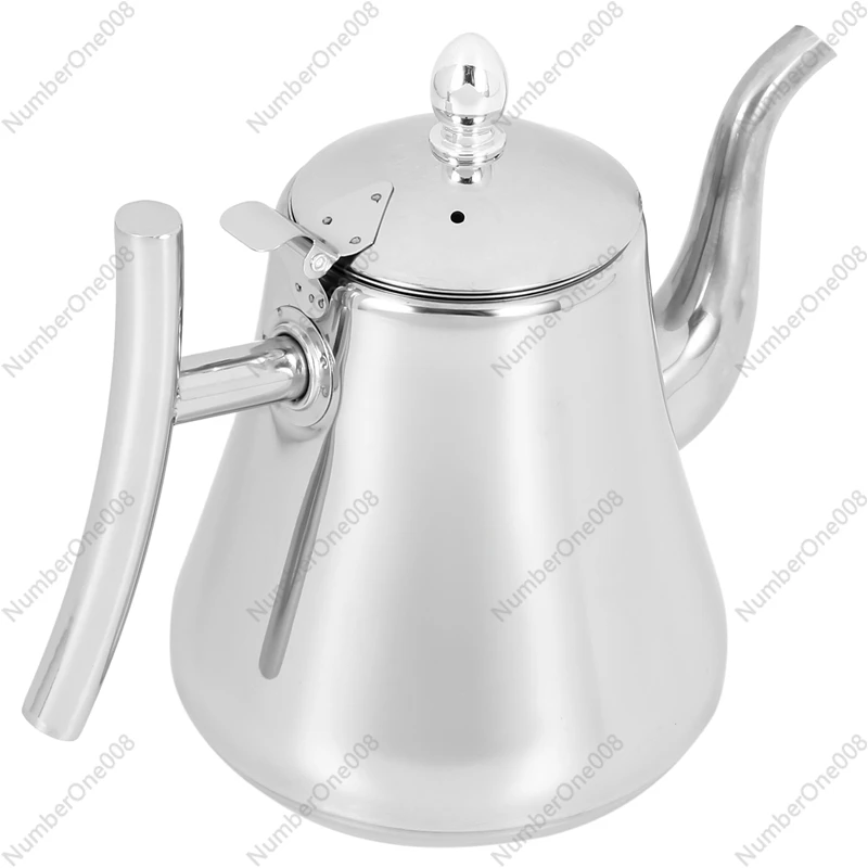 

1.5L Stainless Steel Teapot Coffee Pot With Filter Kettle Home Hotel Bar Restaurant Stainless Steel Kettle Pot Induction Cooker