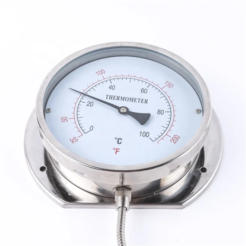 Industrial Thermometer with Stainless Steel Case OEM & ODM Support for Food Industry Temperature Instruments