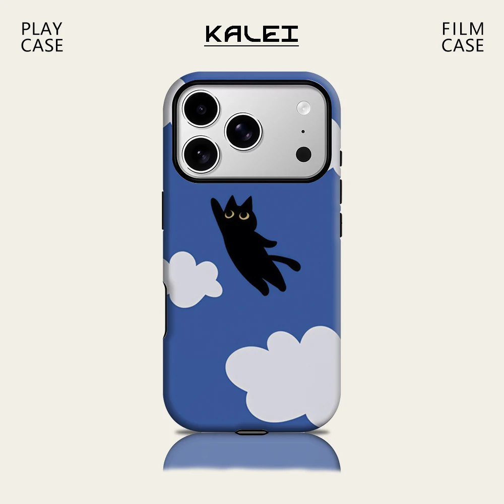 

Sky Pounce для IPhone17, незаменимый магнитный чехол для телефона для IPhone 17, 16, 15, 14, 13 Pro Max Plus, одинарный двухслойный прочный чехол