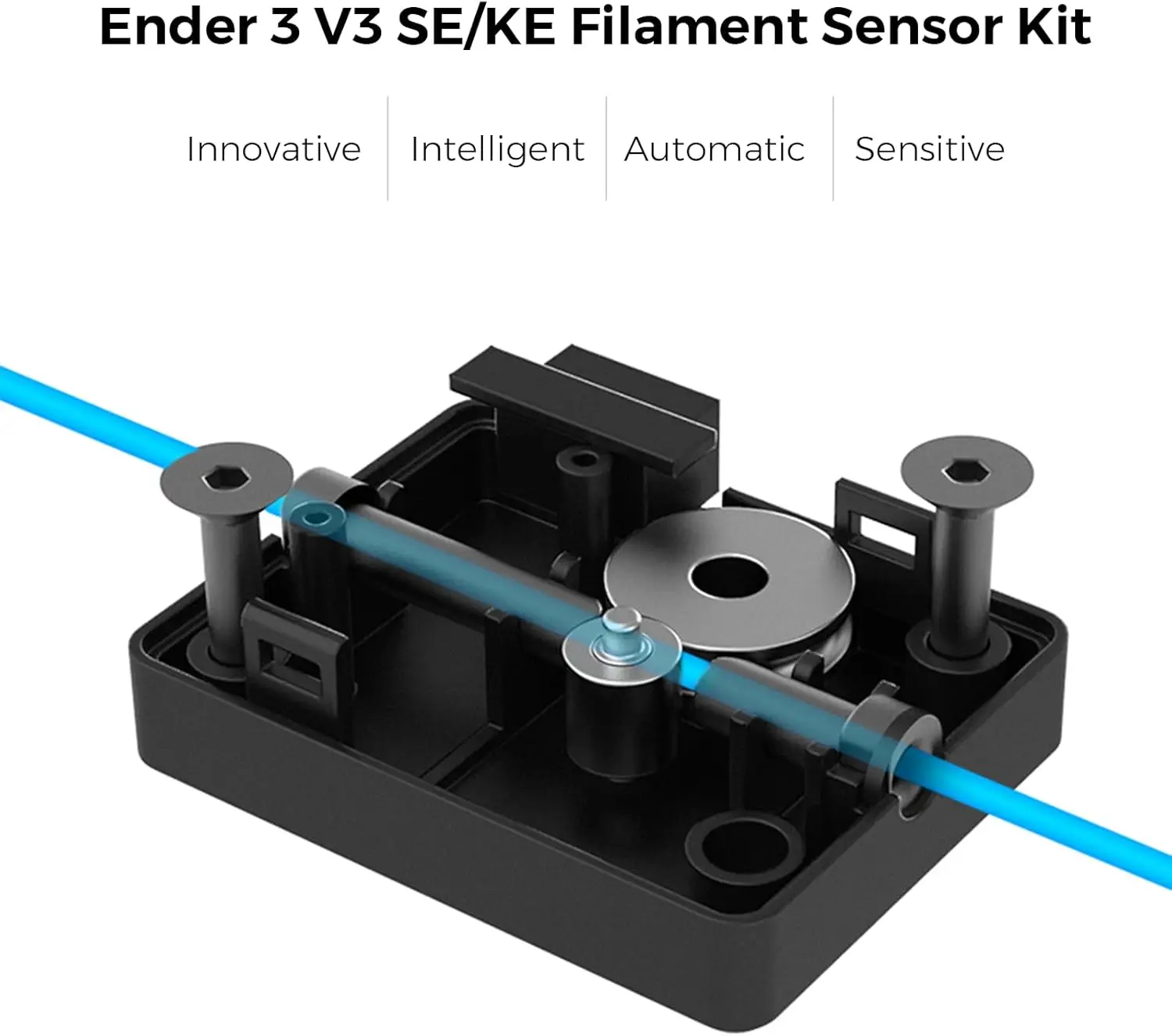 Creality 3D Ender 3 V3 SE/KE Filament Detector Kit 3D Printer Filament Runout Sensor for Ender 3 V3 SE/Ender 3 V3 KE Upgrade