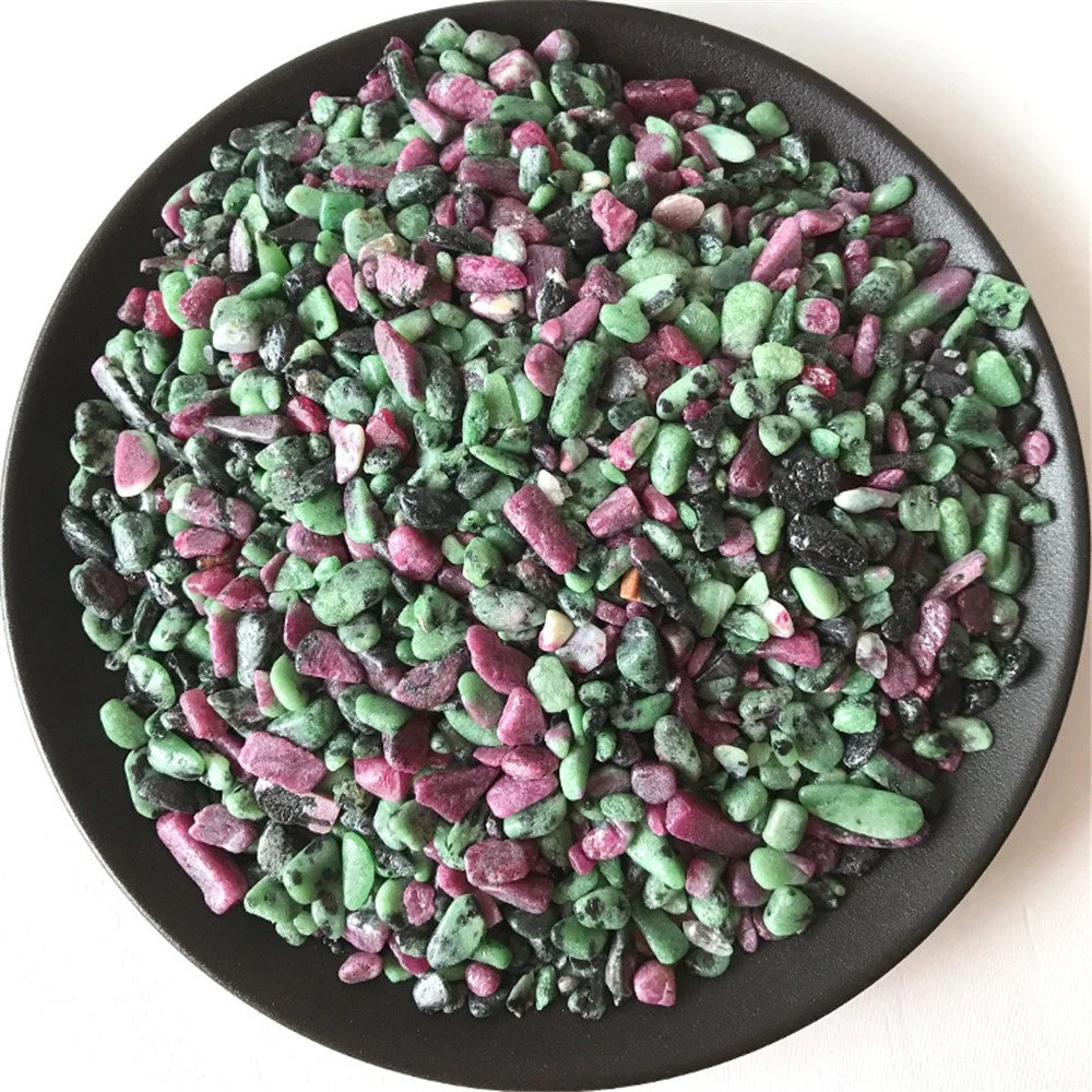 رقائق الأحجار الكريمة روبي زوسيت 3-12 ملم، رقائق روبي زوسيت غير المحفورة، رقائق روبي زوسيت - رقائق الأحجار الكريمة كريستال شبه هبط